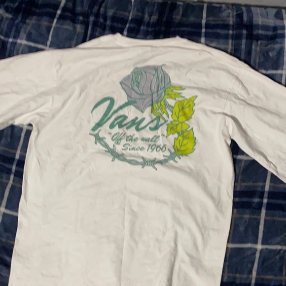 Vans Off The Wall Long Sleeve - Picture 3 of 4